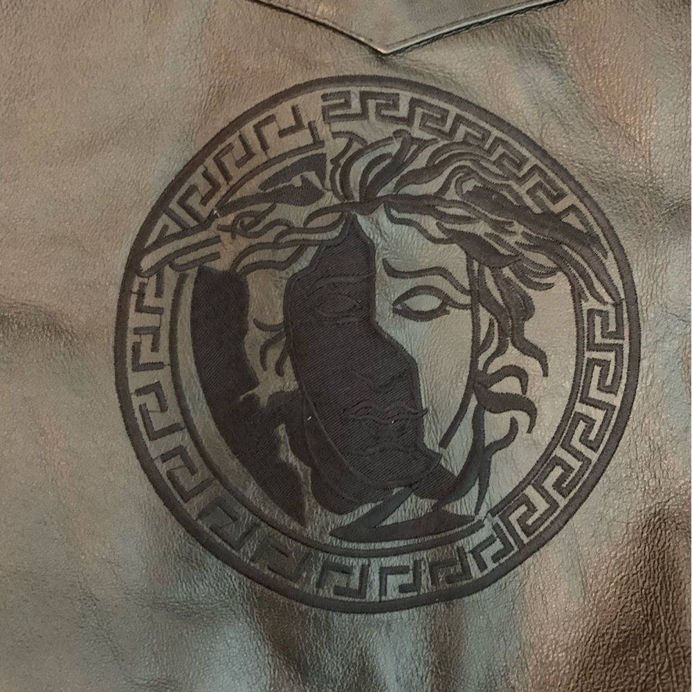 Versace Jeans Couture leather jacket